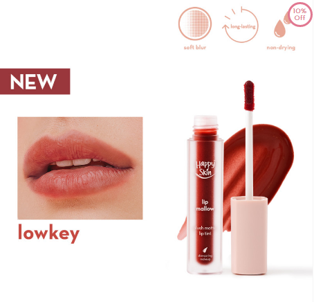 Happy Skin Lip Mallow Plush Matte Lip Tint