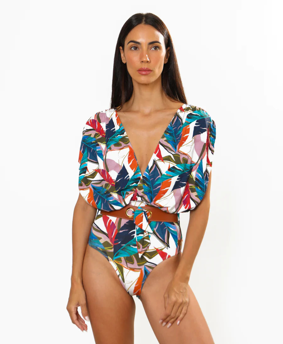 AGUA BRAZILIAN LUNA MAILLOT FLORA