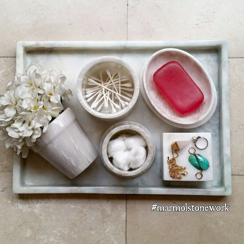 Marmol Stonework Marble Soap dish