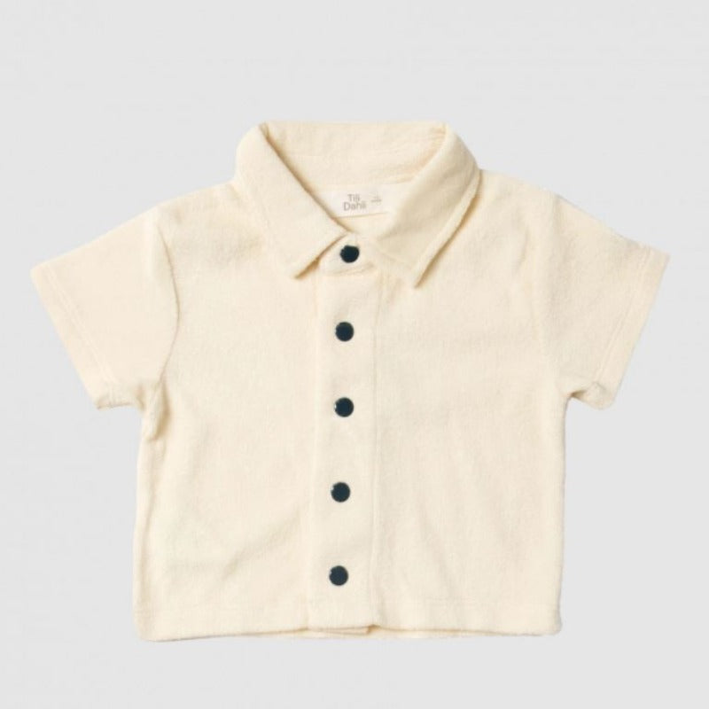 Tili Dahli Terry Button Down