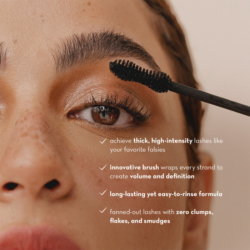 Happy Skin Holy Grail Volumizing Mascara In Black