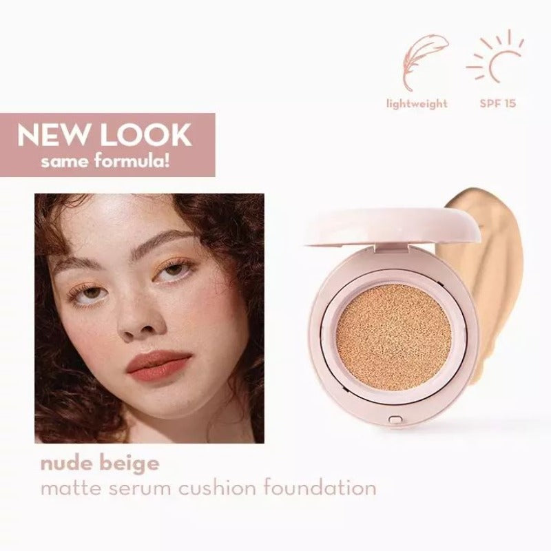 Happy Skin Second Skin Matte Serum Cushion Foundation SPF15