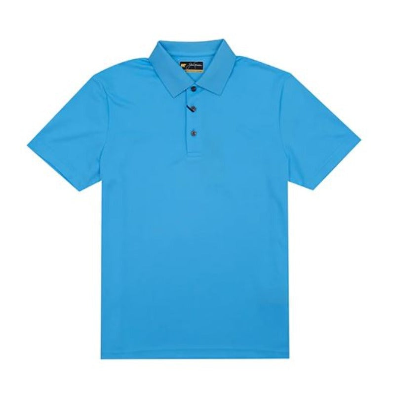 JACK NICKLAUS Solid Polo Mediterranean Sea