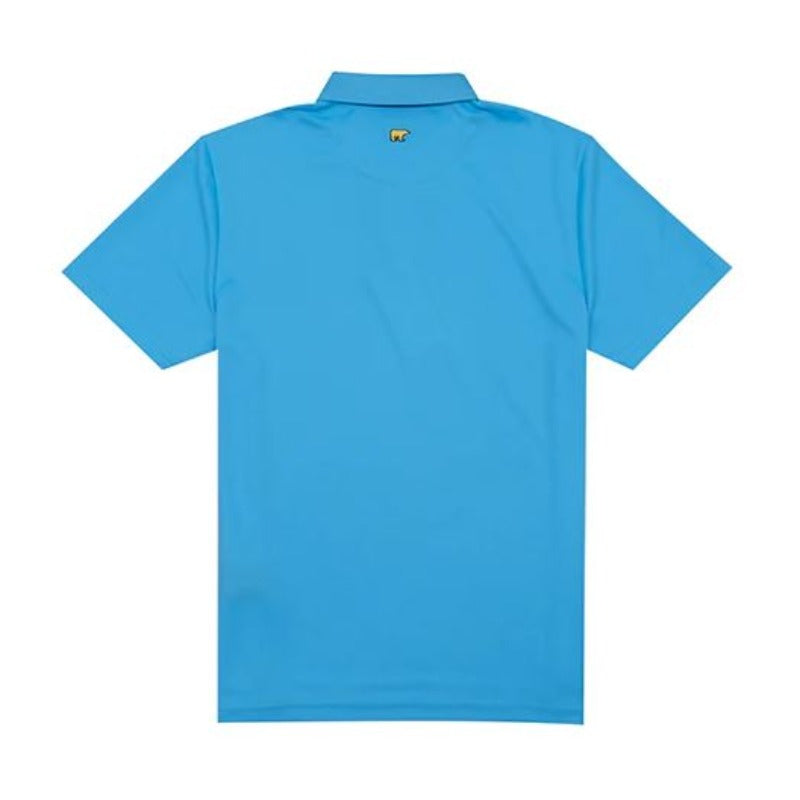 JACK NICKLAUS Solid Polo Mediterranean Sea