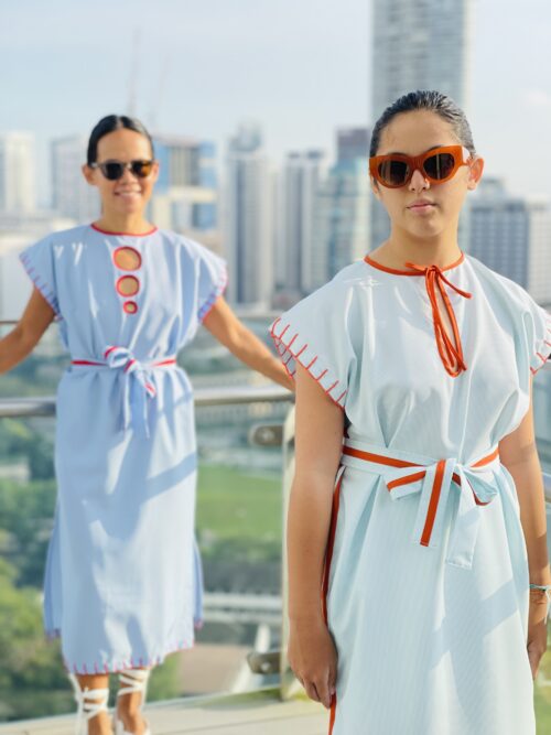La Filippine Teardrop Caftan