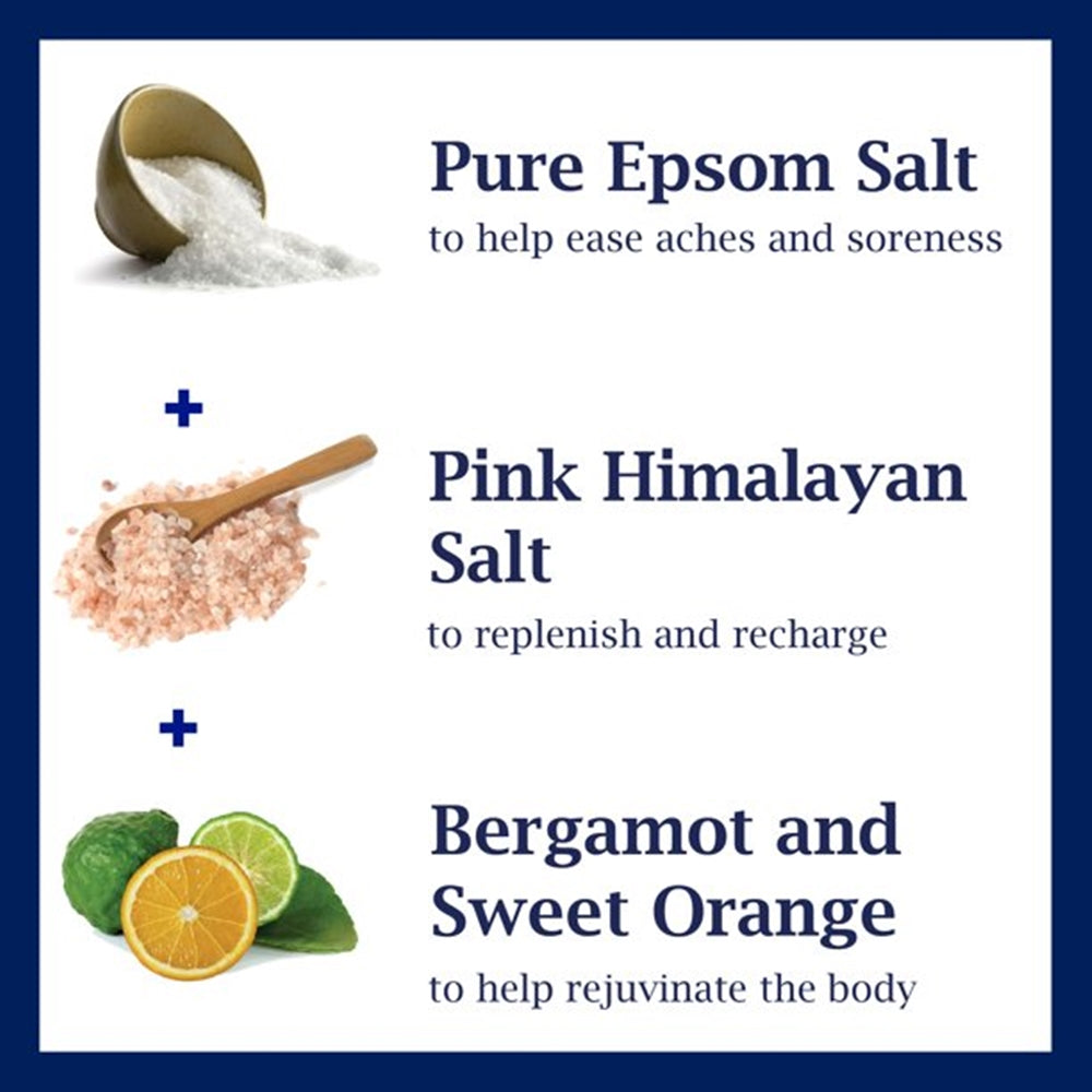 Dr Teal's Pink Himalayan Salt Scrub with Pure Epsom Salt & Essential Oils, 16 oz.