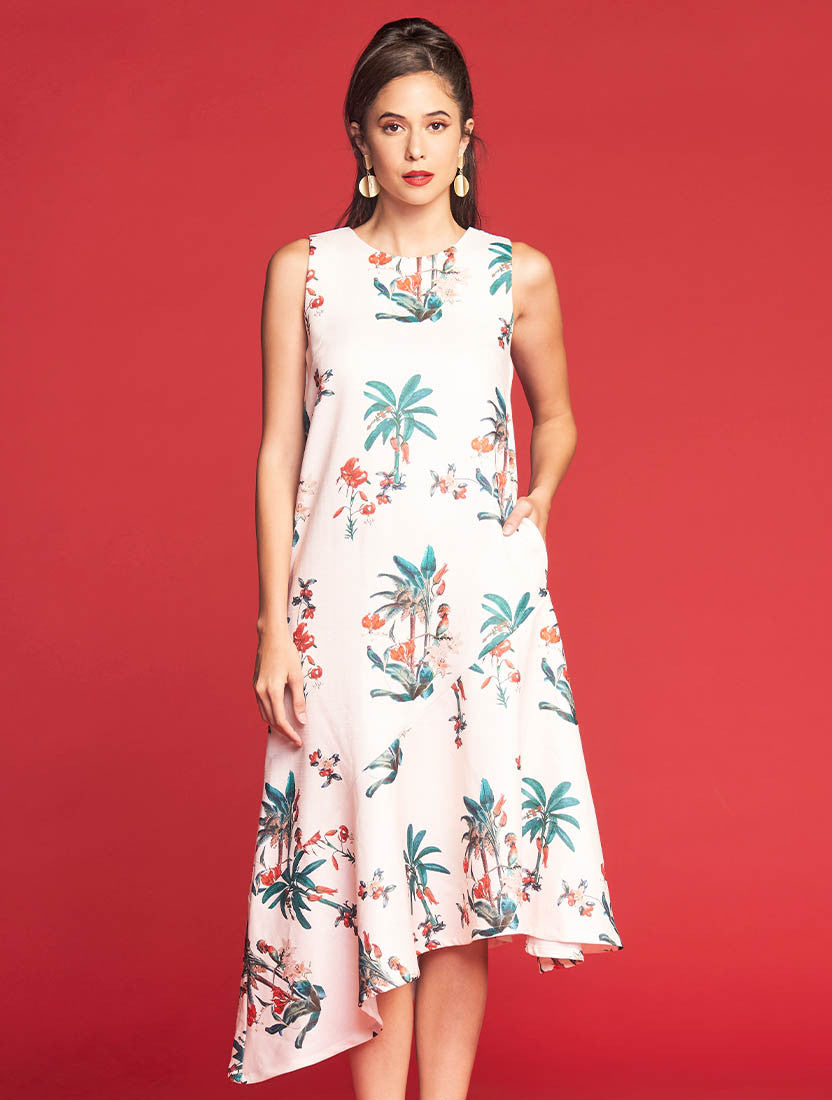 RAF MEIDEN SLEEVELESS DRESS