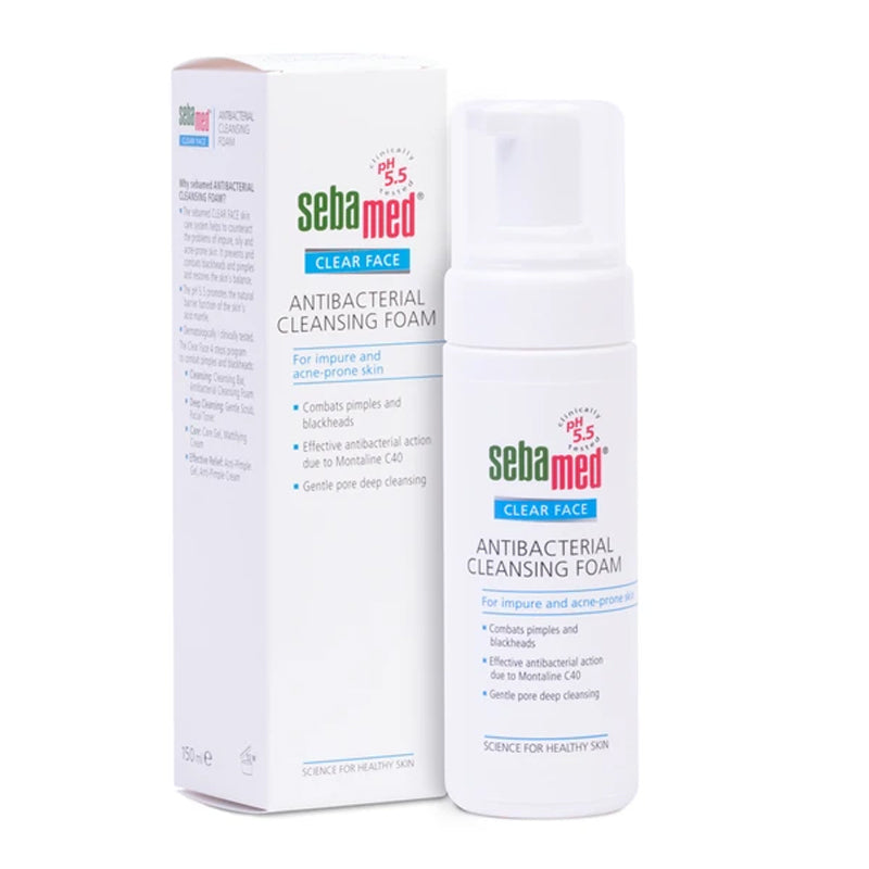 Sebamed Clear Face Antibacterial Cleansing Foam 150ml