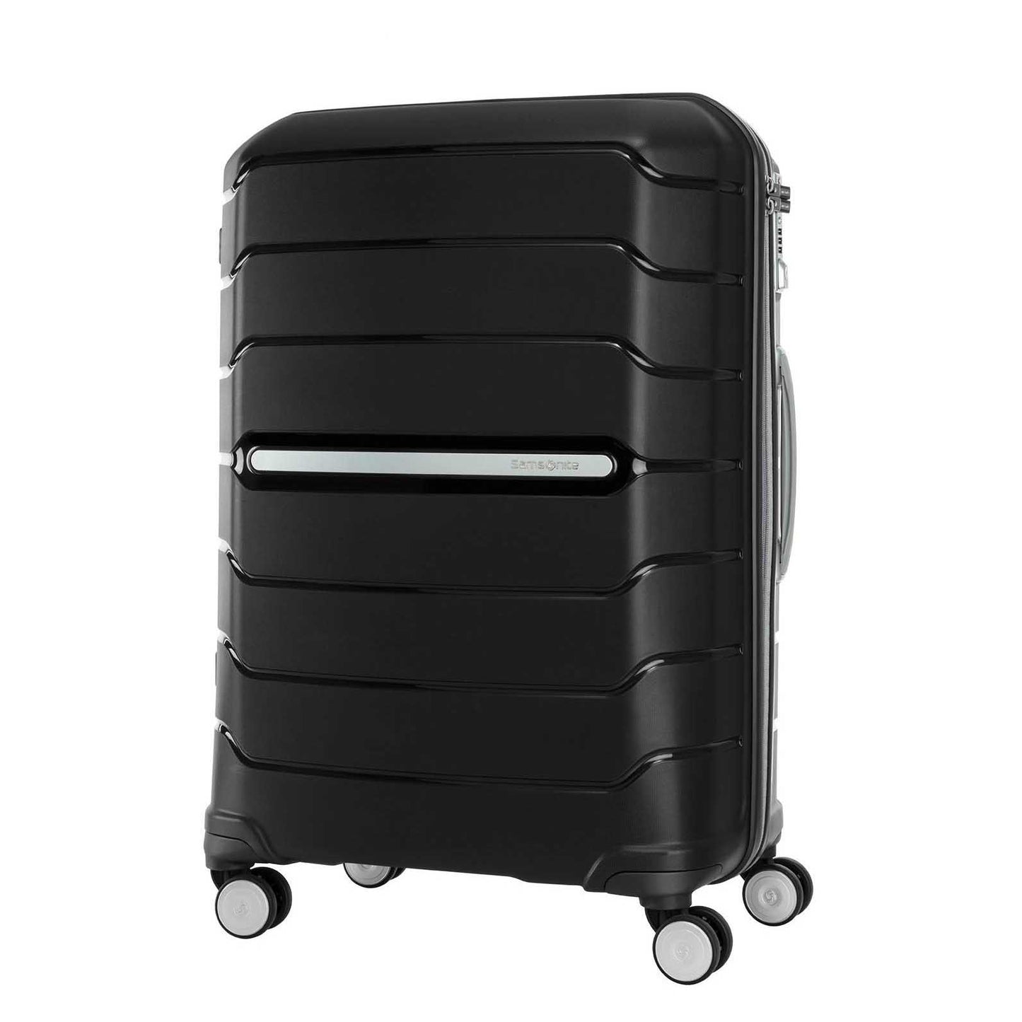 Samsonite Octo Eco Spinner Series (55/68/75cm) in Eco Black