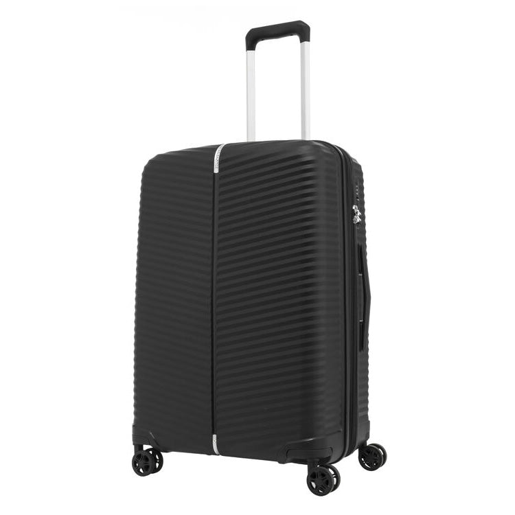 Samsonite Varro Spinner (55/68/75cm) in Black/Peacock Blue