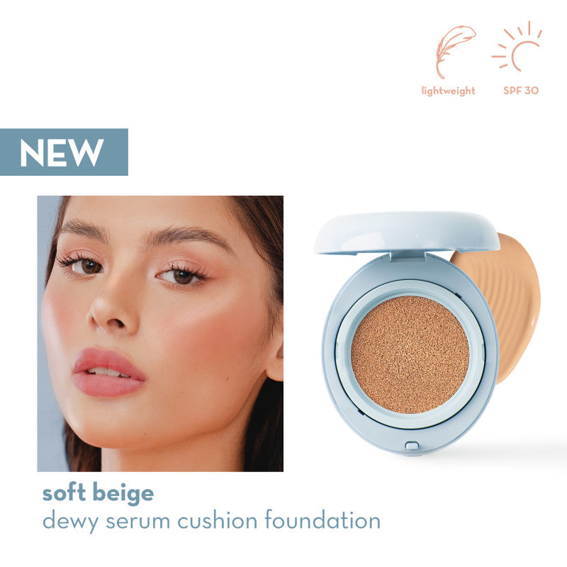 Happy Skin Second Skin Dewy Serum Cushion Foundation Spf30