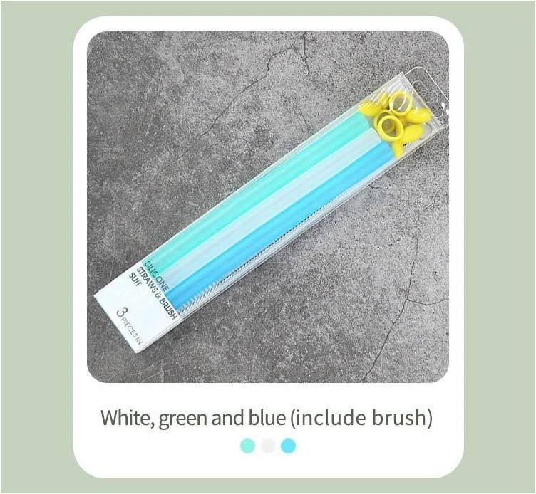 Owl Baby Reusable Silicone Straw for Babies, Toddlers, and Kids with Safety Stopper