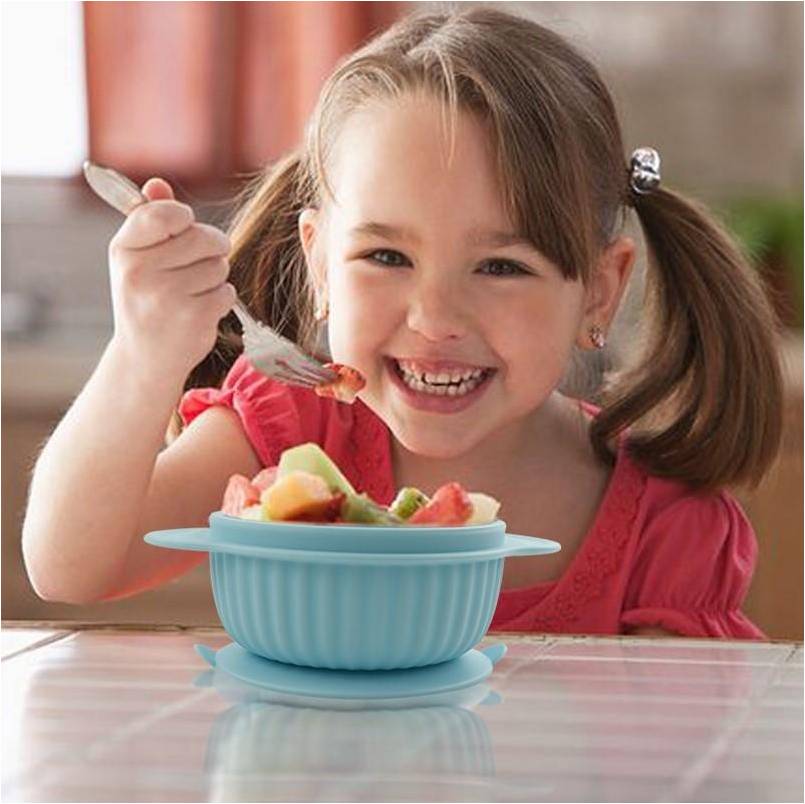 Owl Baby Silicone Suction Bowl