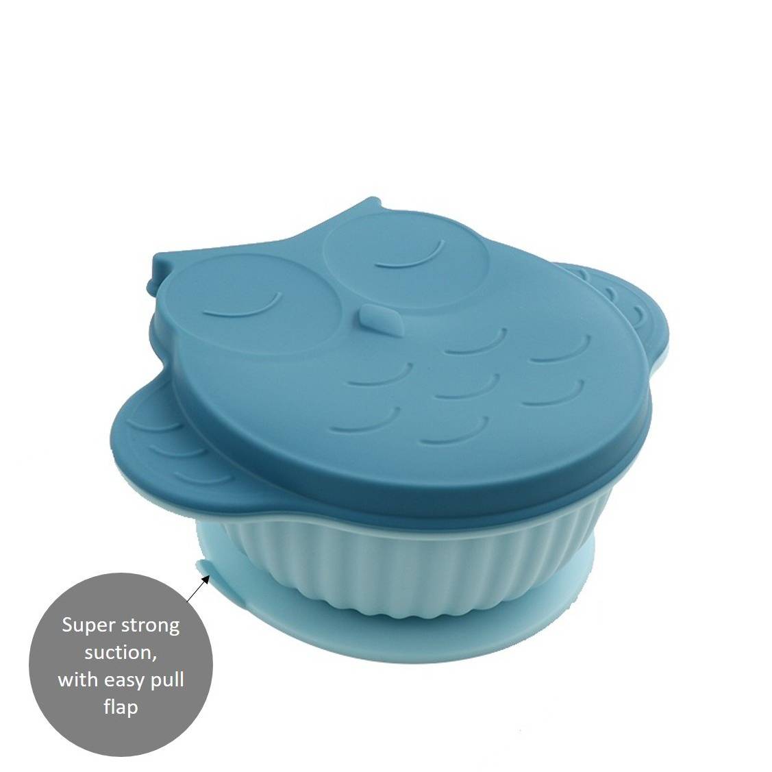 Owl Baby Silicone Suction Bowl