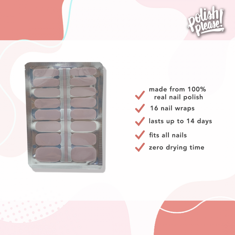 TIPSY NAIL WRAPS BY POLISH PLEASE