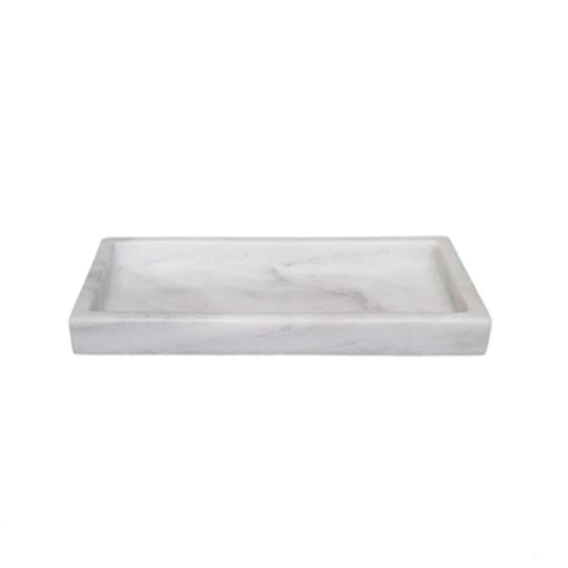 Marmol Stonework Rectangular Marble Tray