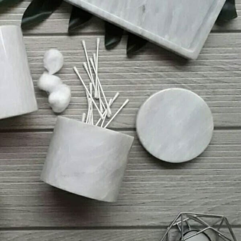 Marmol Stonework Marble Canister