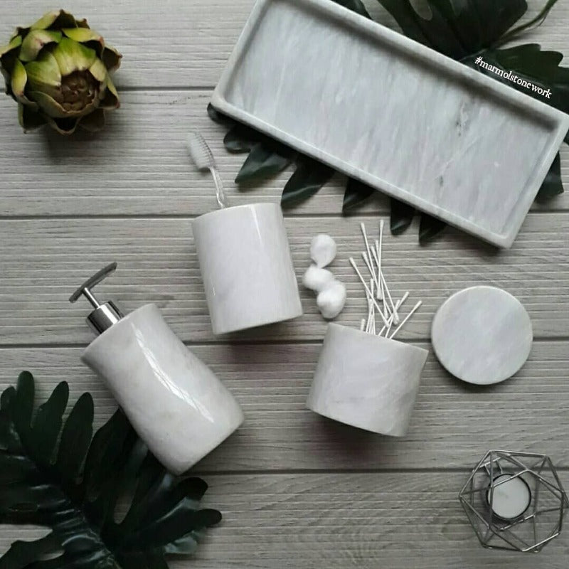 Marmol Stonework Marble Canister