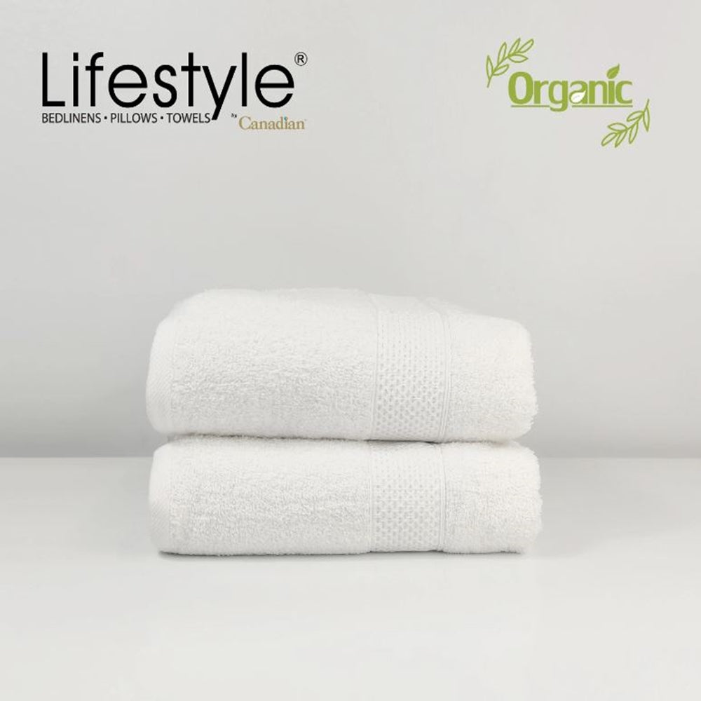Lifestyle by Canadian 242 Organic Cotton Bath Towels, 1 pc