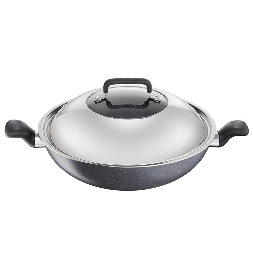 TEFAL NATURA Wok 34 cm with lid