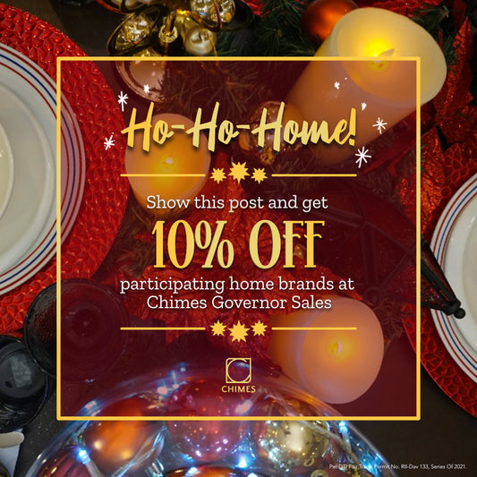 Ho-Ho-Home! Deck your halls and enjoy a 10% discount!