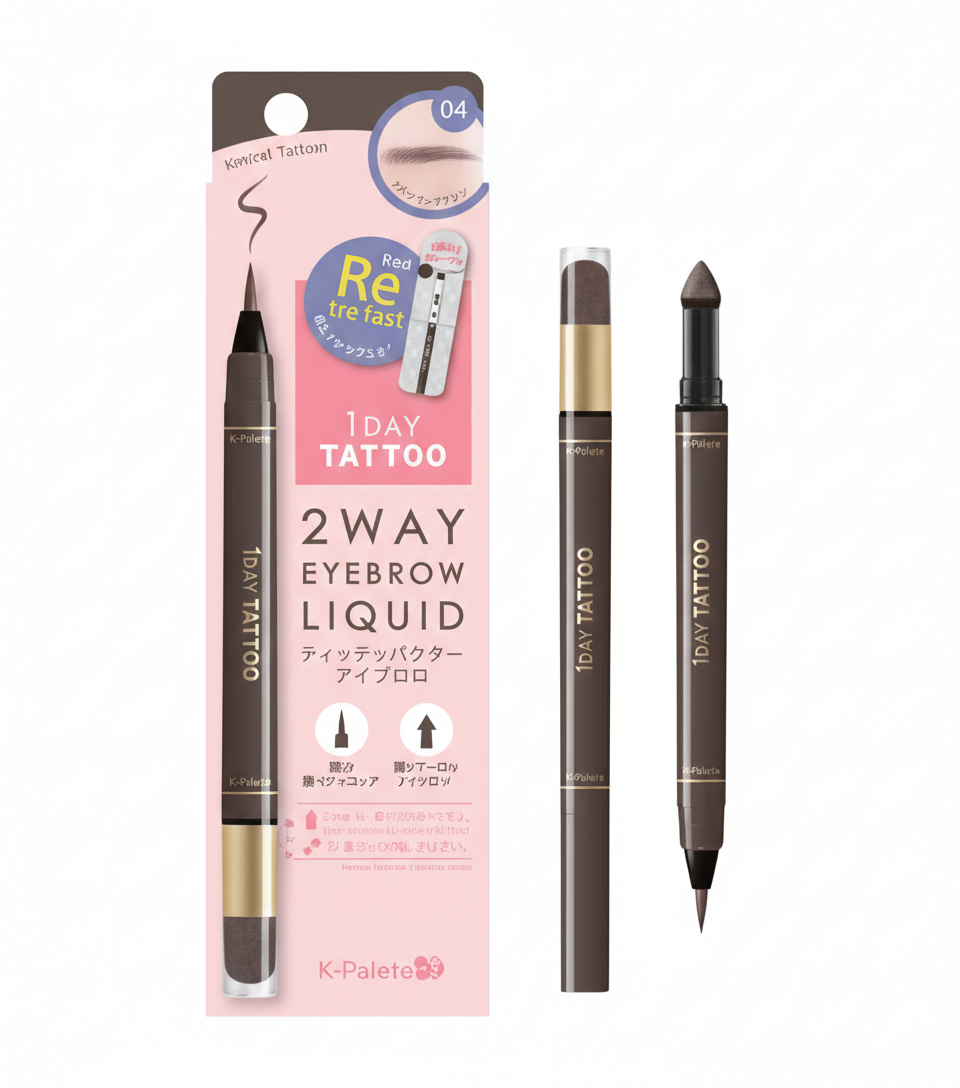 K-Palette 2way Eyebrow Liquid 65g #04