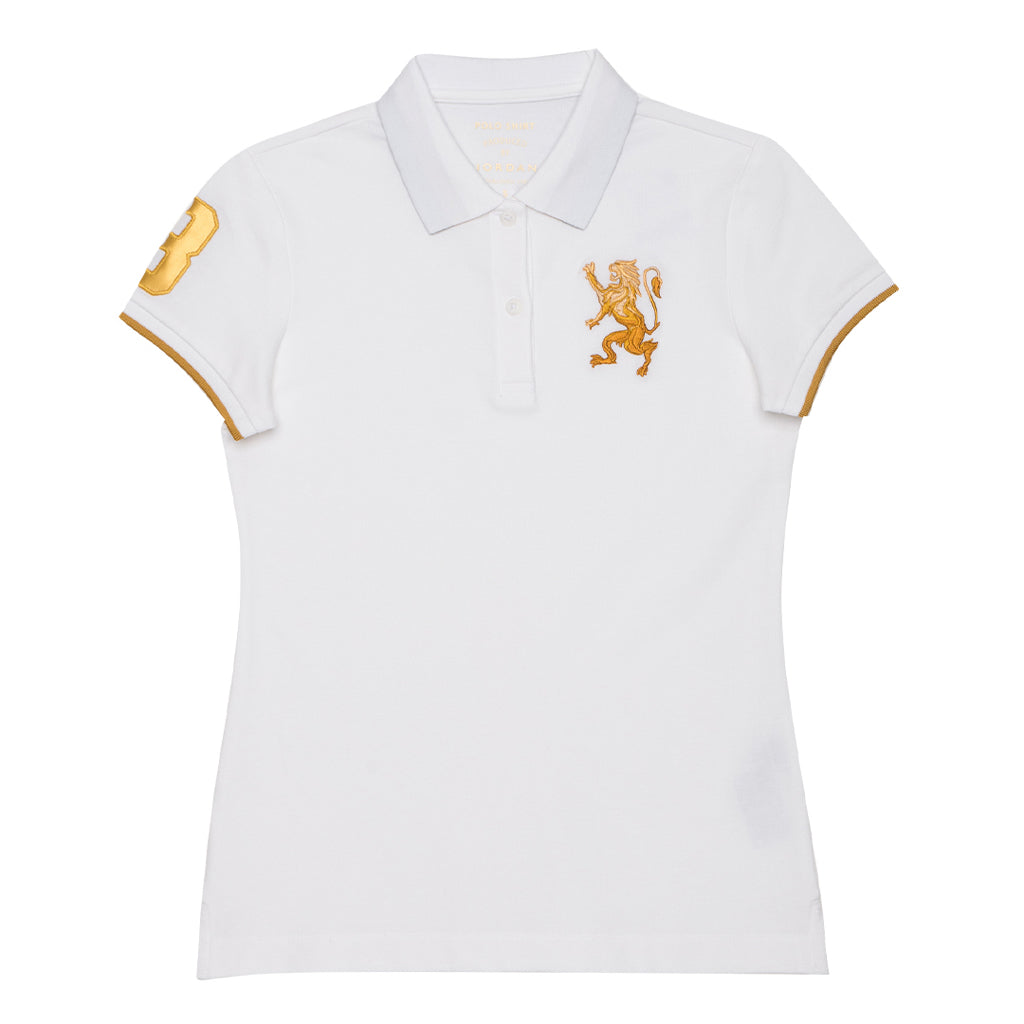 GIORDANO Women's 3D Lion Polo Shirt