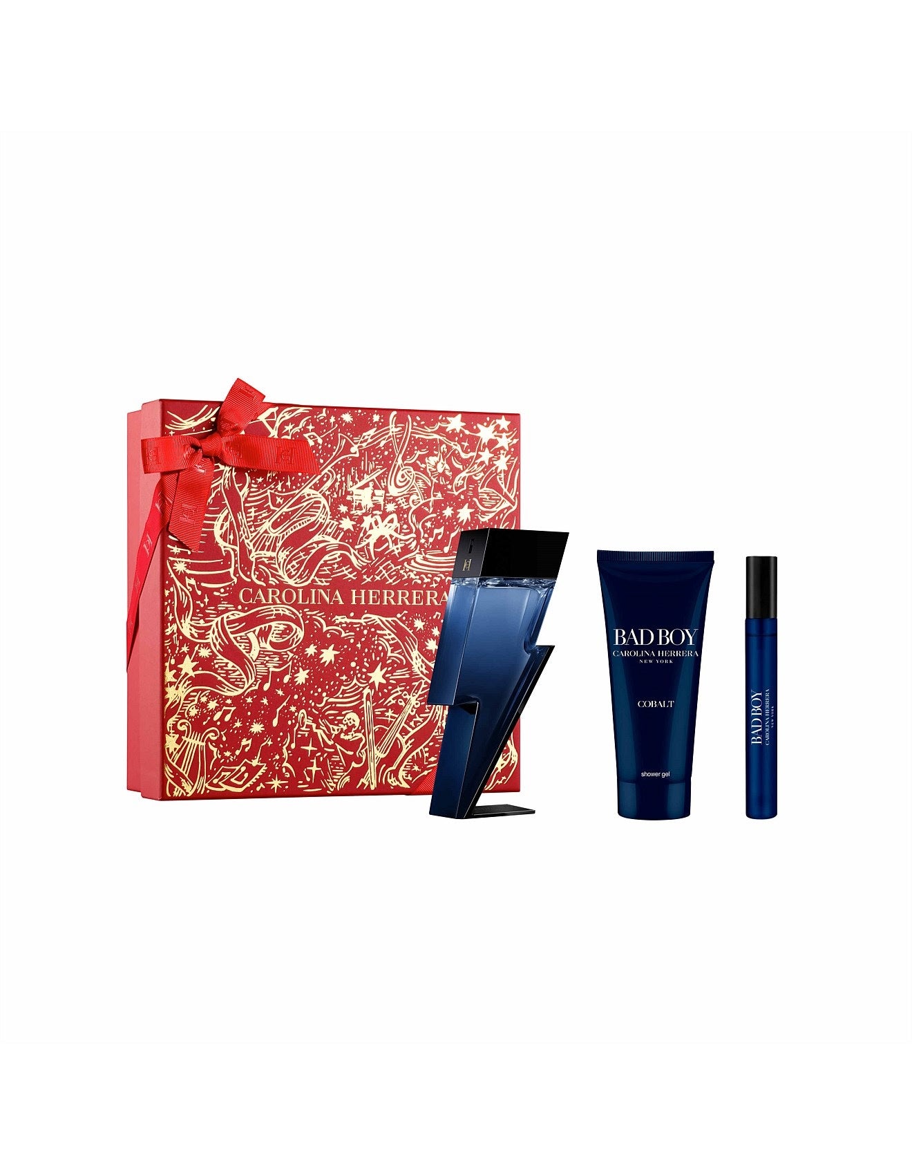 Carolina Herrera Bad Boy Cobalt Gift Set