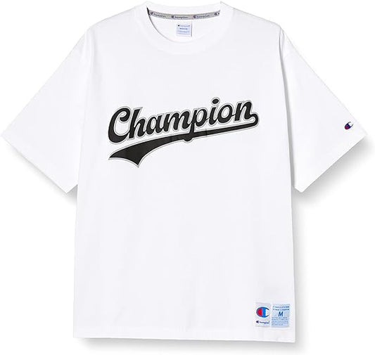 Champion C3-W308 Men's Short Sleeve T-Shirt Graphic Logo Print