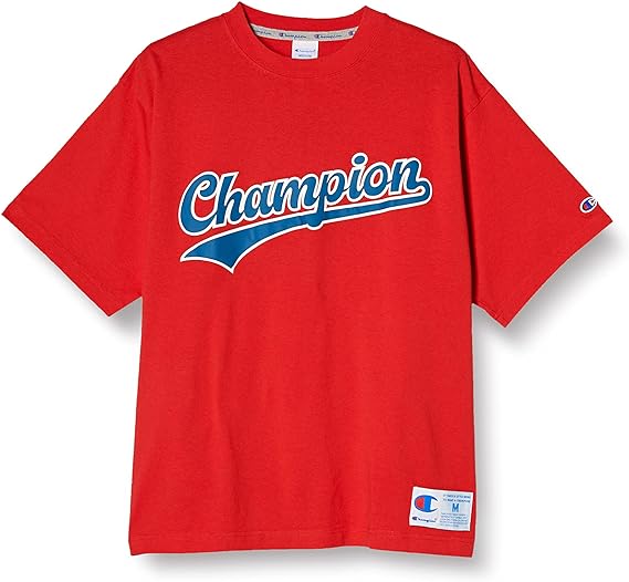 Champion C3-W308 Men's Short Sleeve T-Shirt Graphic Logo Print
