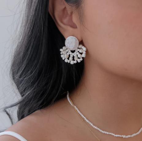 Arete Perla Rayo