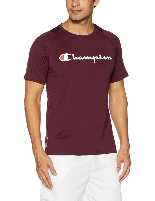 Champion by FBB Men's Solid Regular Fit T-Shirt
