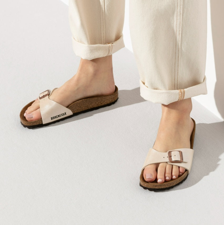 Birkenstock W Madrid Pearl White