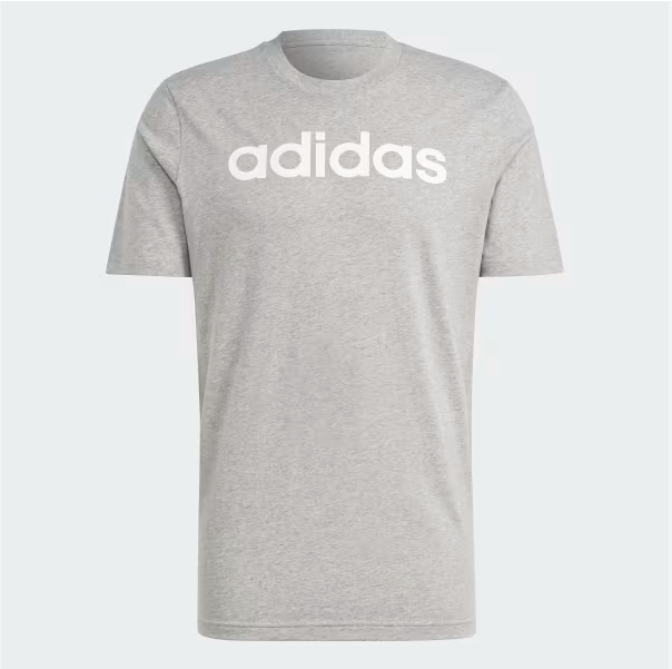 Adidas Essentials Single Jersey Linear Embroidered Logo Tee