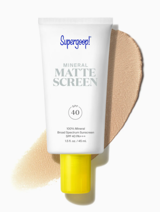Supergoop Mineral Mattescreen SPF 40 45 ML