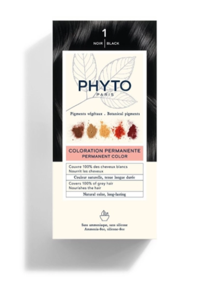 Phyto HAIR COLOR 1 BLACK