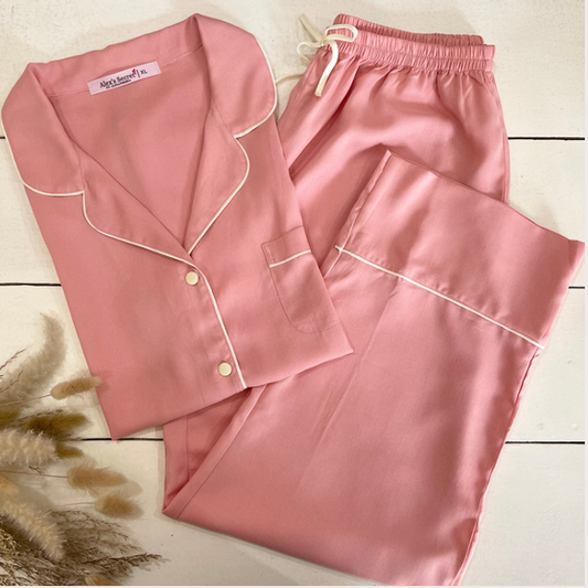 Alex's Secret Pink Salmon Set - Pajama Style