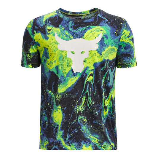UnderArmour Boys Project Rock Marble Tee