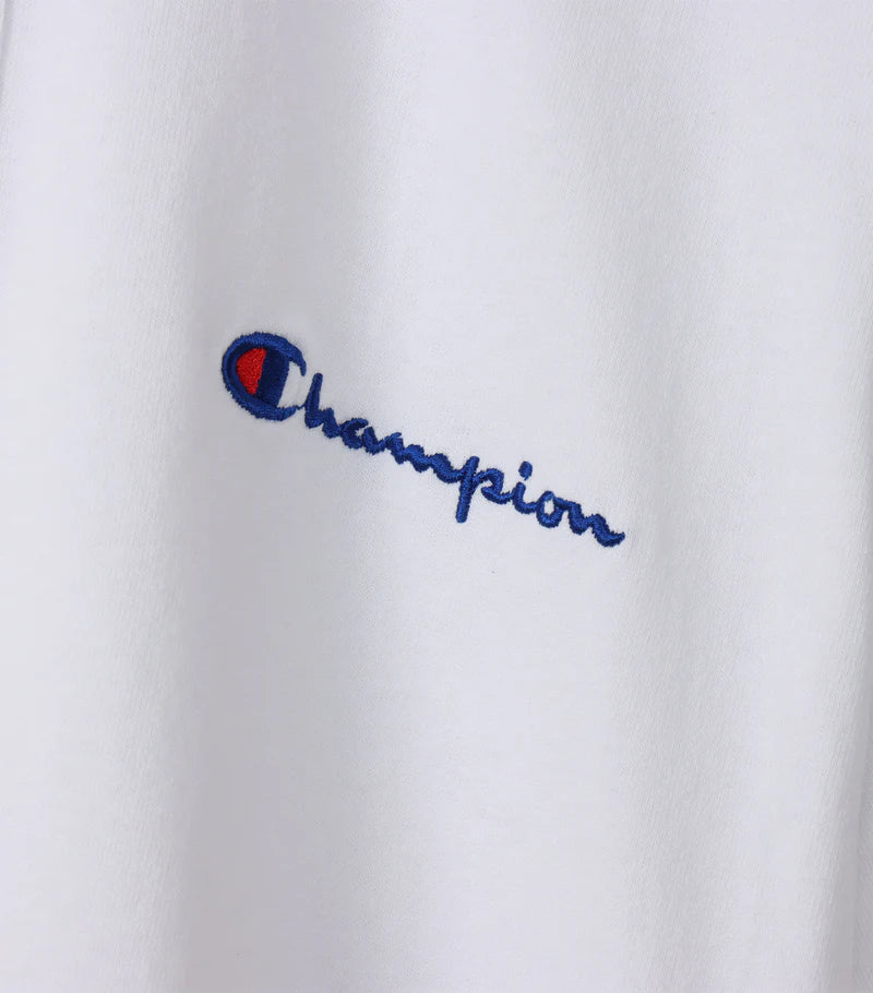 Champion  Short Sleeve Polo Shirt White Medium