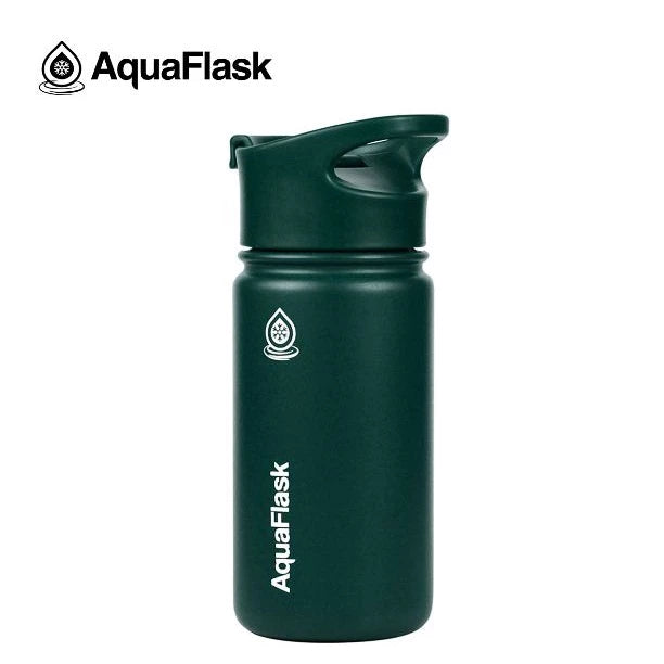 AQUAFLASK (14oz) Wide Mouth w/ Flip Cap