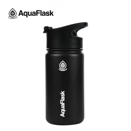 AQUAFLASK (14oz) Wide Mouth w/ Flip Cap