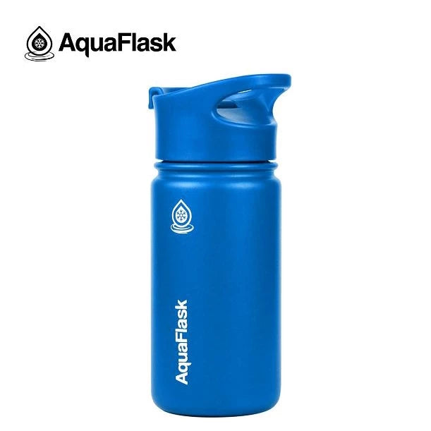 AQUAFLASK (14oz) Wide Mouth w/ Flip Cap