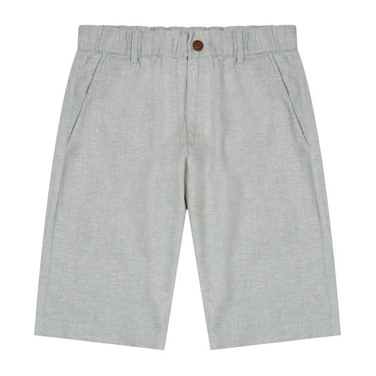 GIORDANO Men's Cotton Linen Bermuda Shorts