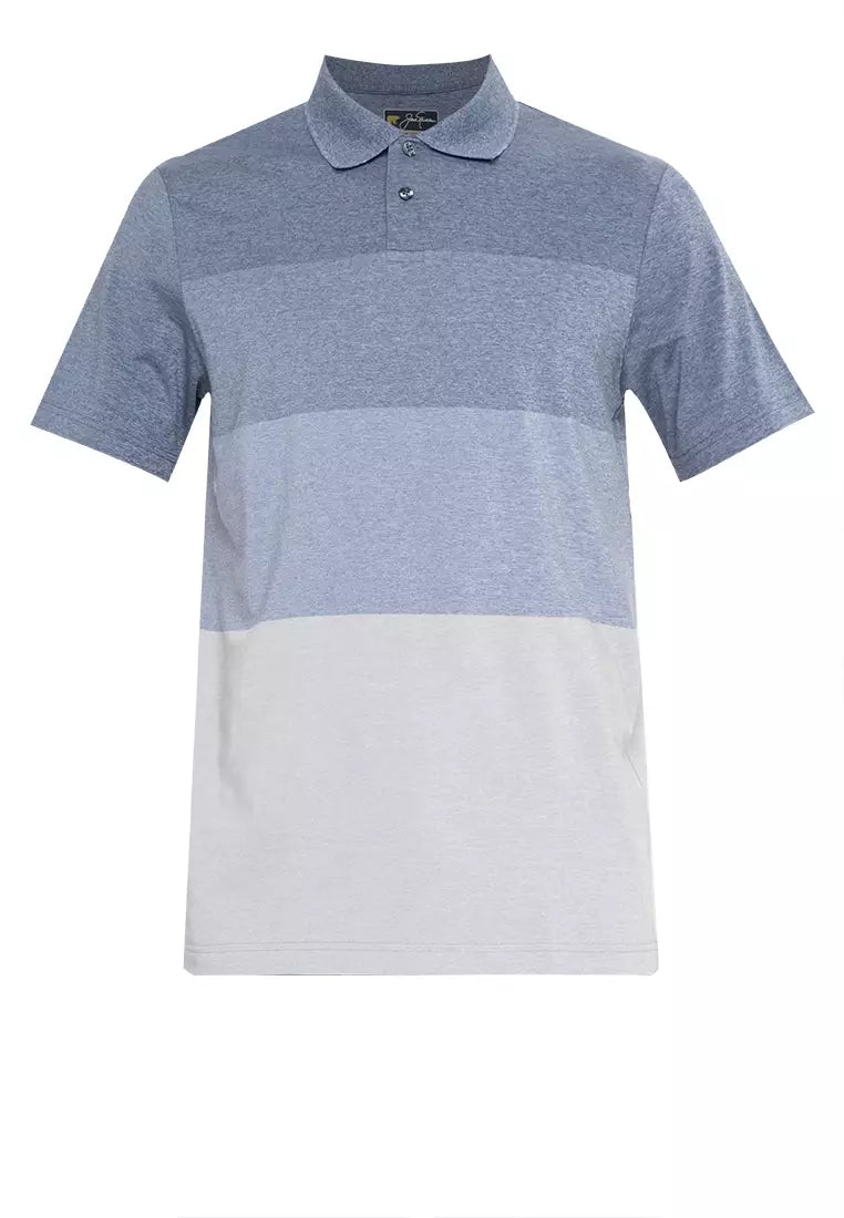 Jack Nicklaus Shaded Wide Stripe Polo
