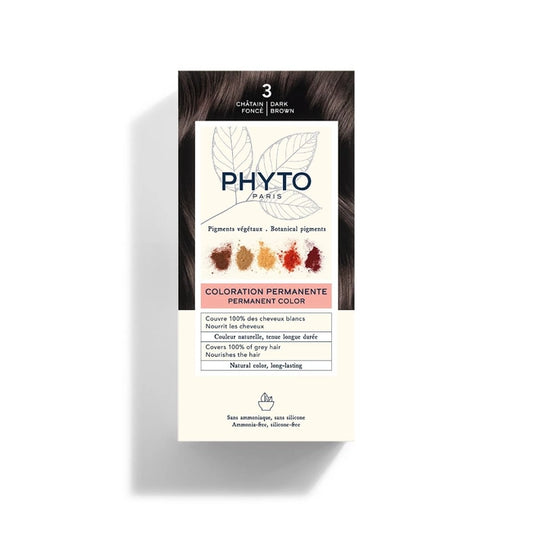 Phyto HAIR COLOR 3 DARK BROWN