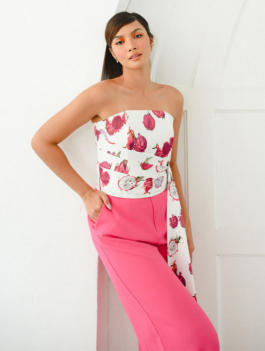 R.A.F X MARK BUMGARNER LUNA TUBE TOP (Dragon fruit)