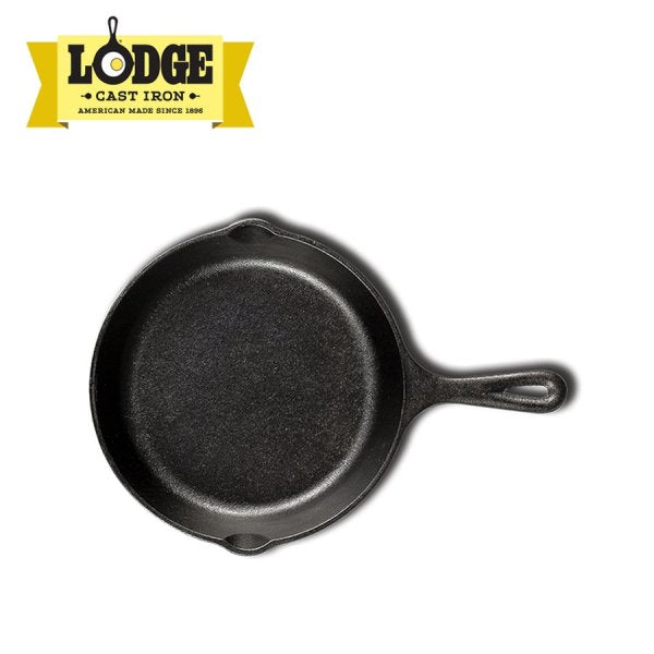 Lodge 8 Inch Seasoned Cast Iron Skillet Pan