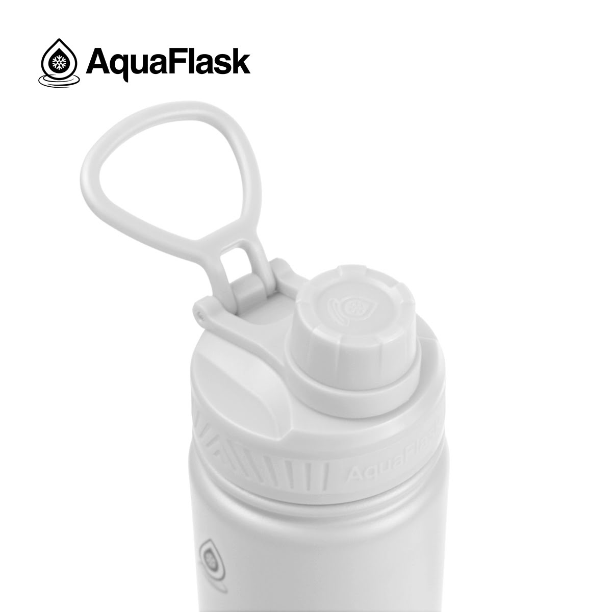 AQUAFLASK (18oz) Wide Mouth w/ Spout Lid - V2