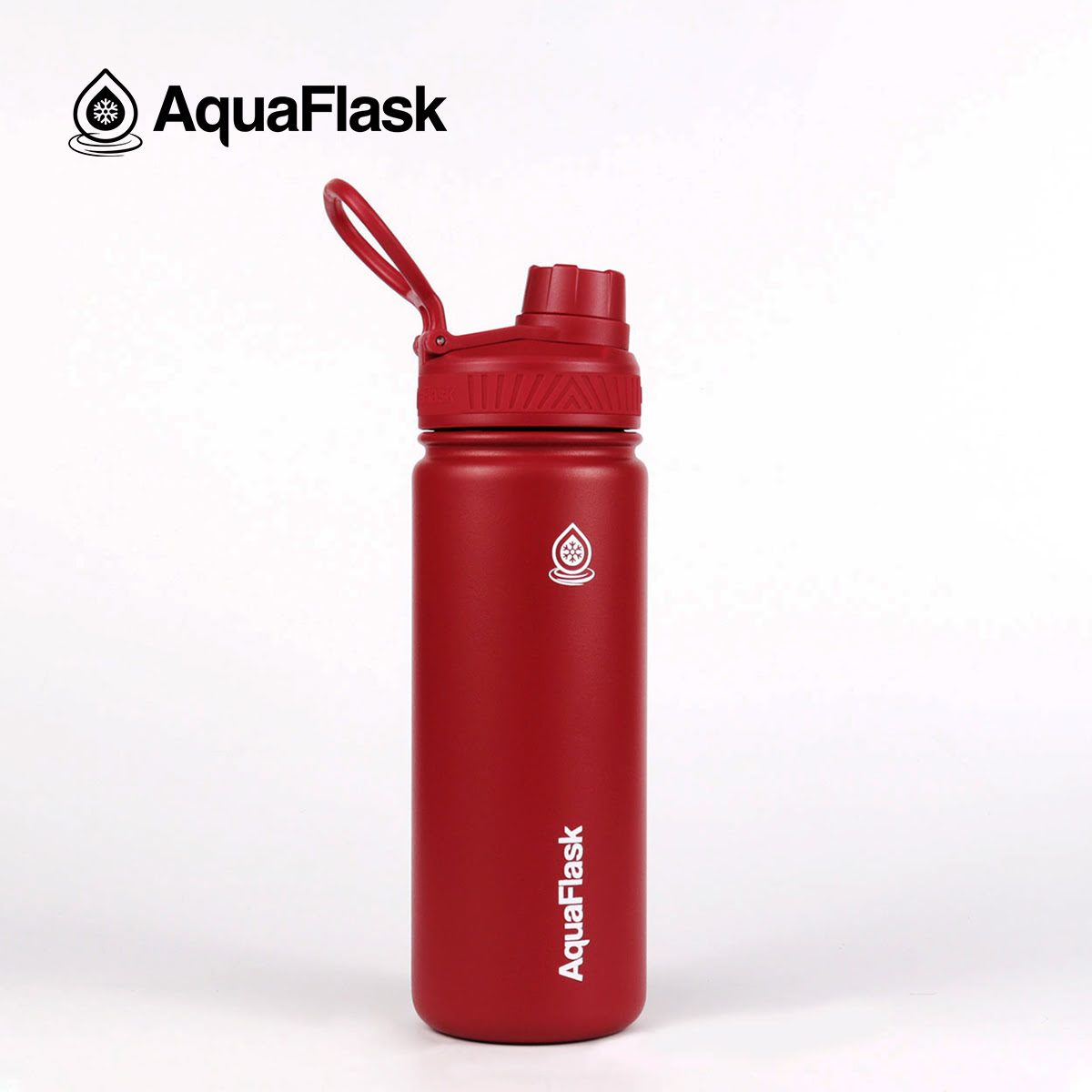 AQUAFLASK (18oz) Wide Mouth w/ Spout Lid - V2