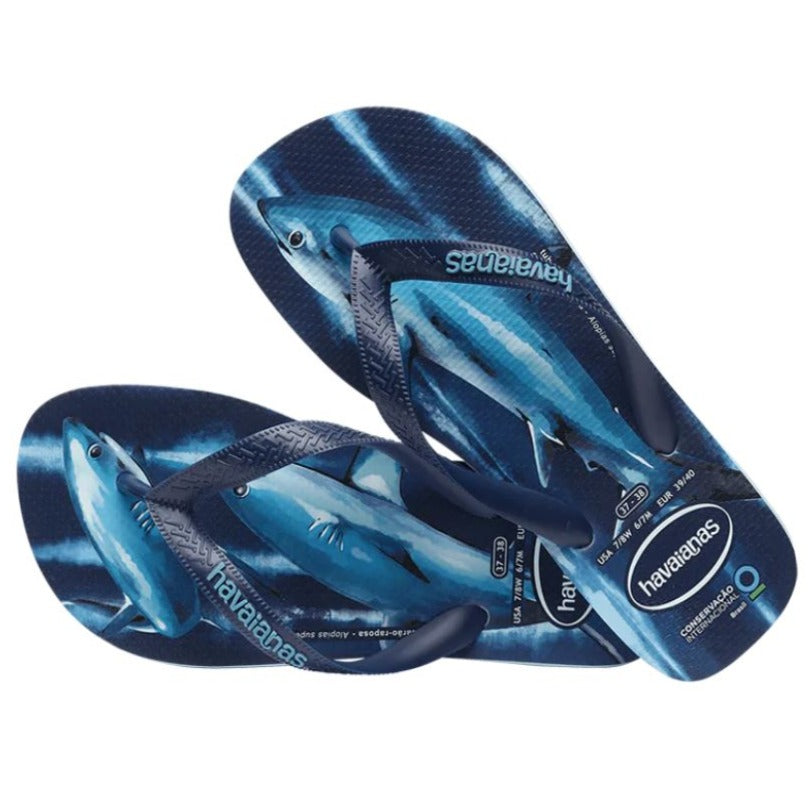 Havaianas flip flops Conservation International Blue Chimes